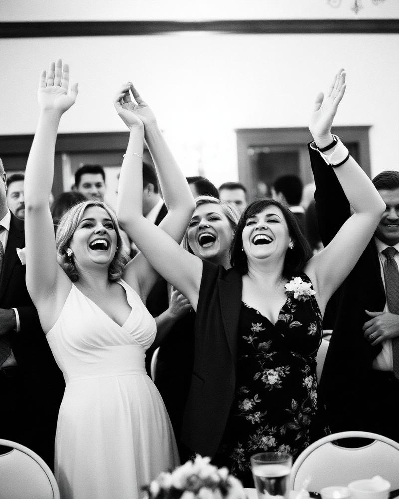 Guests celebrating