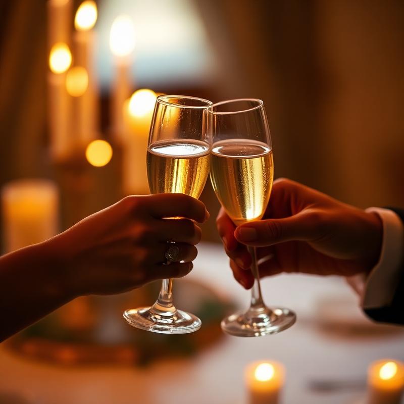 Champagne toast